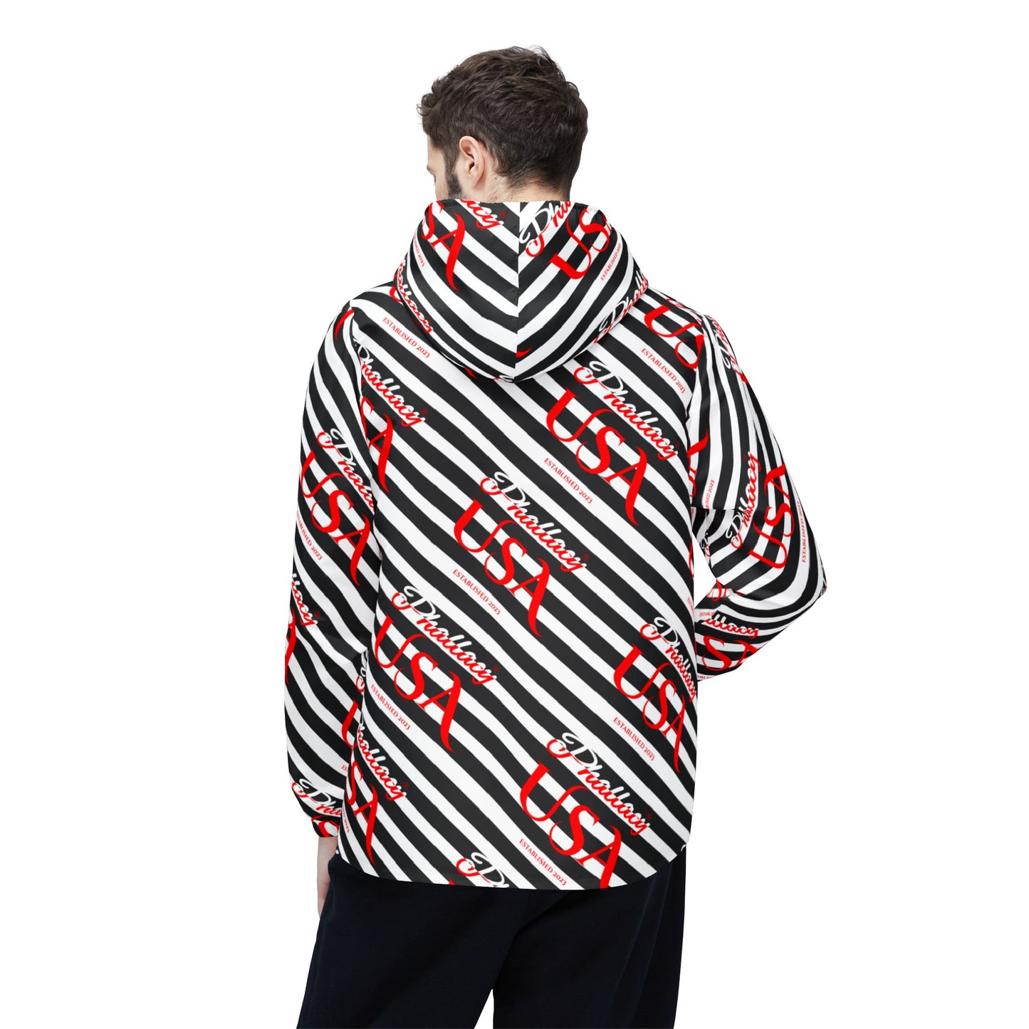 Phallacy Signature Designer Unisex Windbreaker Jacket