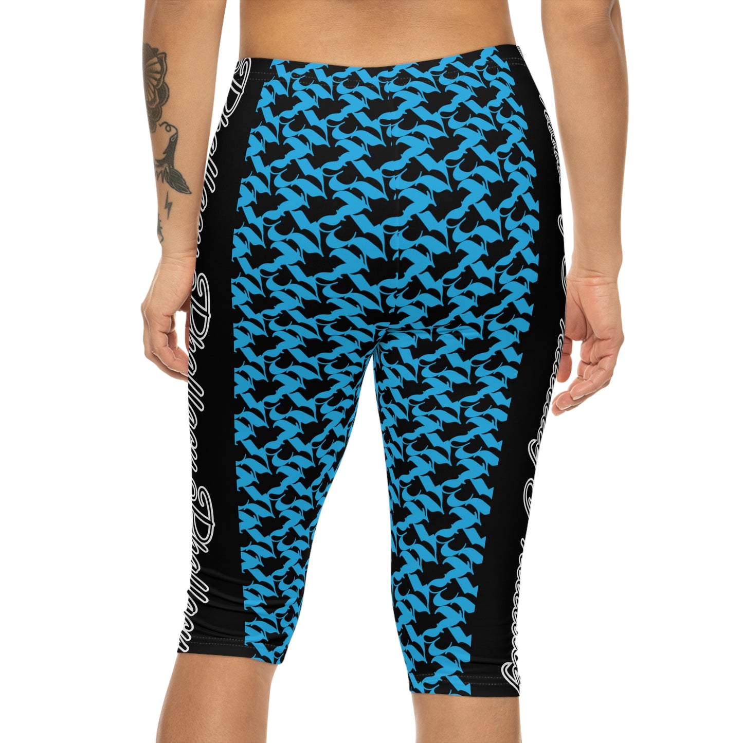 Phallacy WET Designer Capri Leggings (18+)