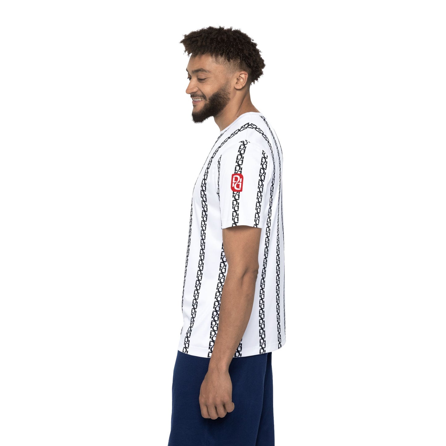 Phallacy Striped Designer Men's Sports Jersey