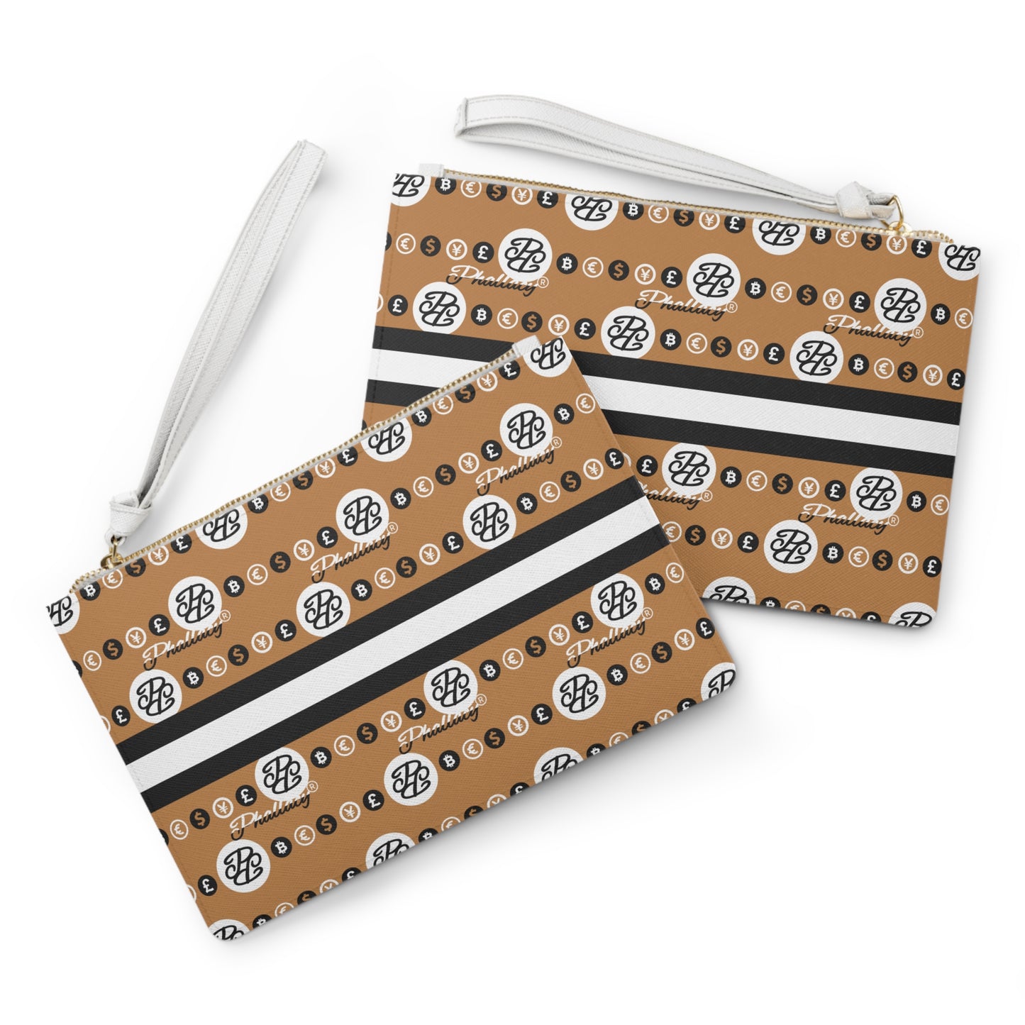 Phallacy Reserve Wristlet in Sovereign Monogram with Saffiano Finish