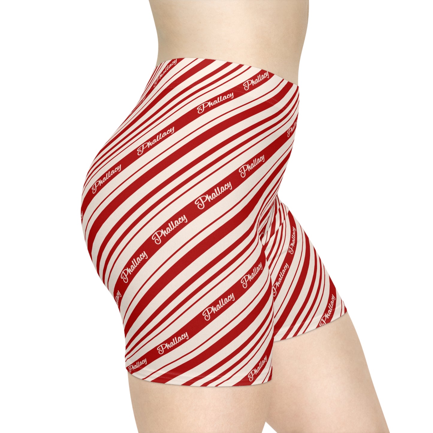 Phallacy Designer Women's Biker Shorts