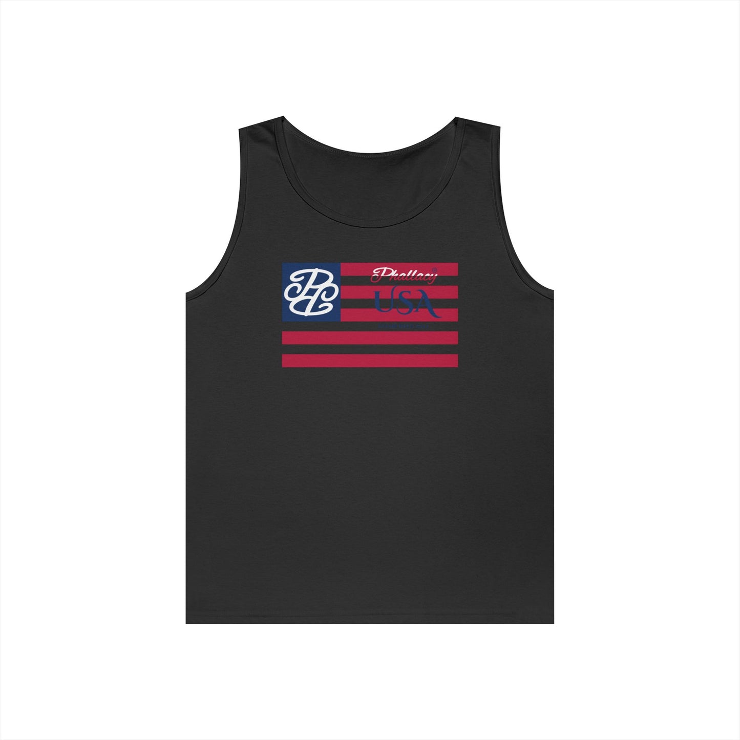 Phallacy Flag Designer Unisex Tank Top