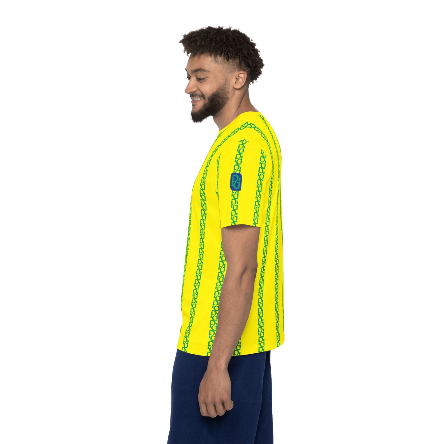Phallacy Striped Designer Men's Sports Jersey
