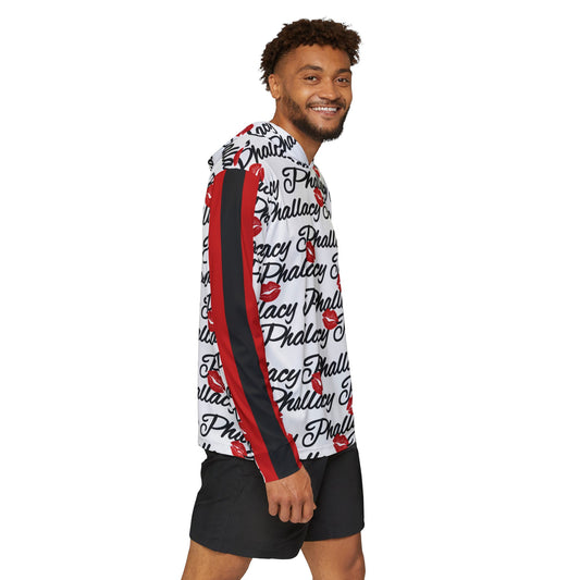 Phallacy Lips Men's Designer Sports Warmup Hoodie