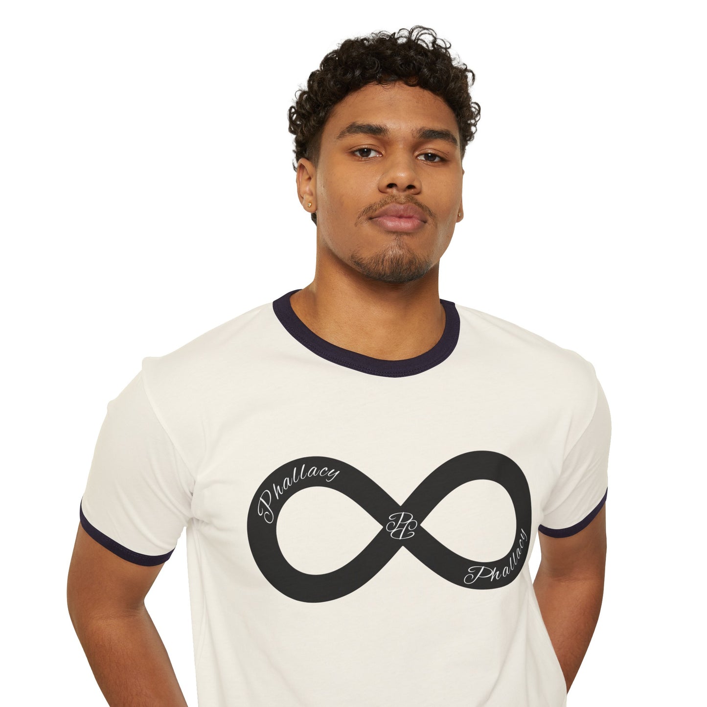 Phallacy Unisex Cotton Ringer Tee
