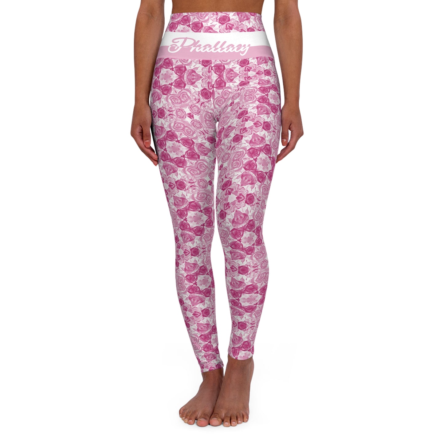 Phallacy XO Designer High-Waisted Floral Leggings