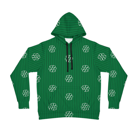 Phallacy Players Striped Designer Unisex Athletic Hoodie