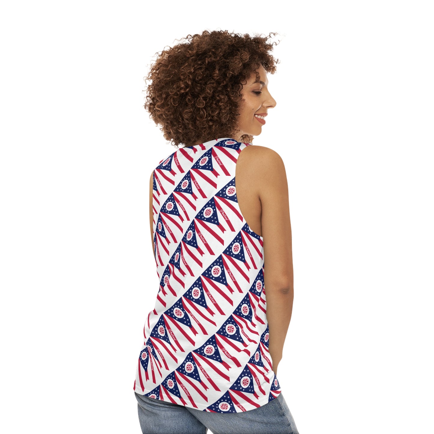 Phallacy Flag Designer Unisex Tank Top