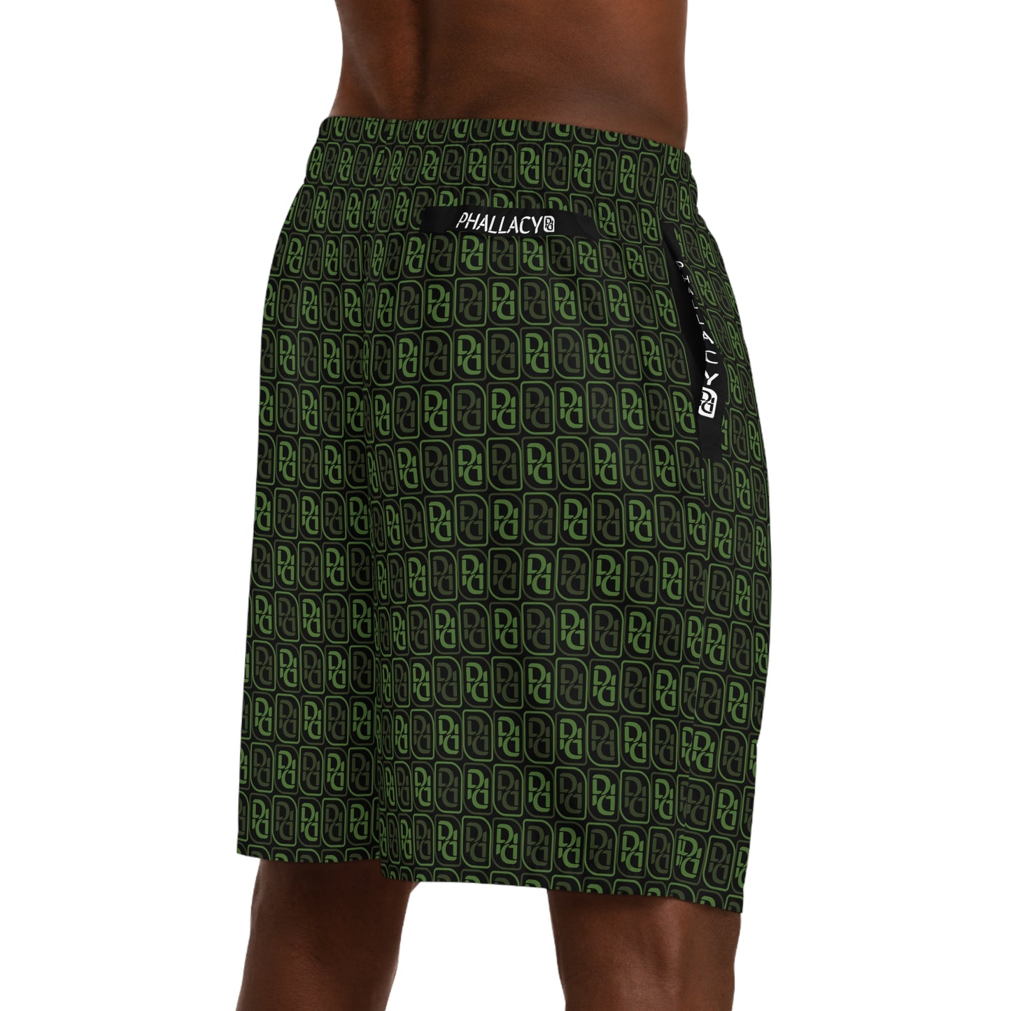 Phallacy Monogram Designer Men's Jogger Shorts