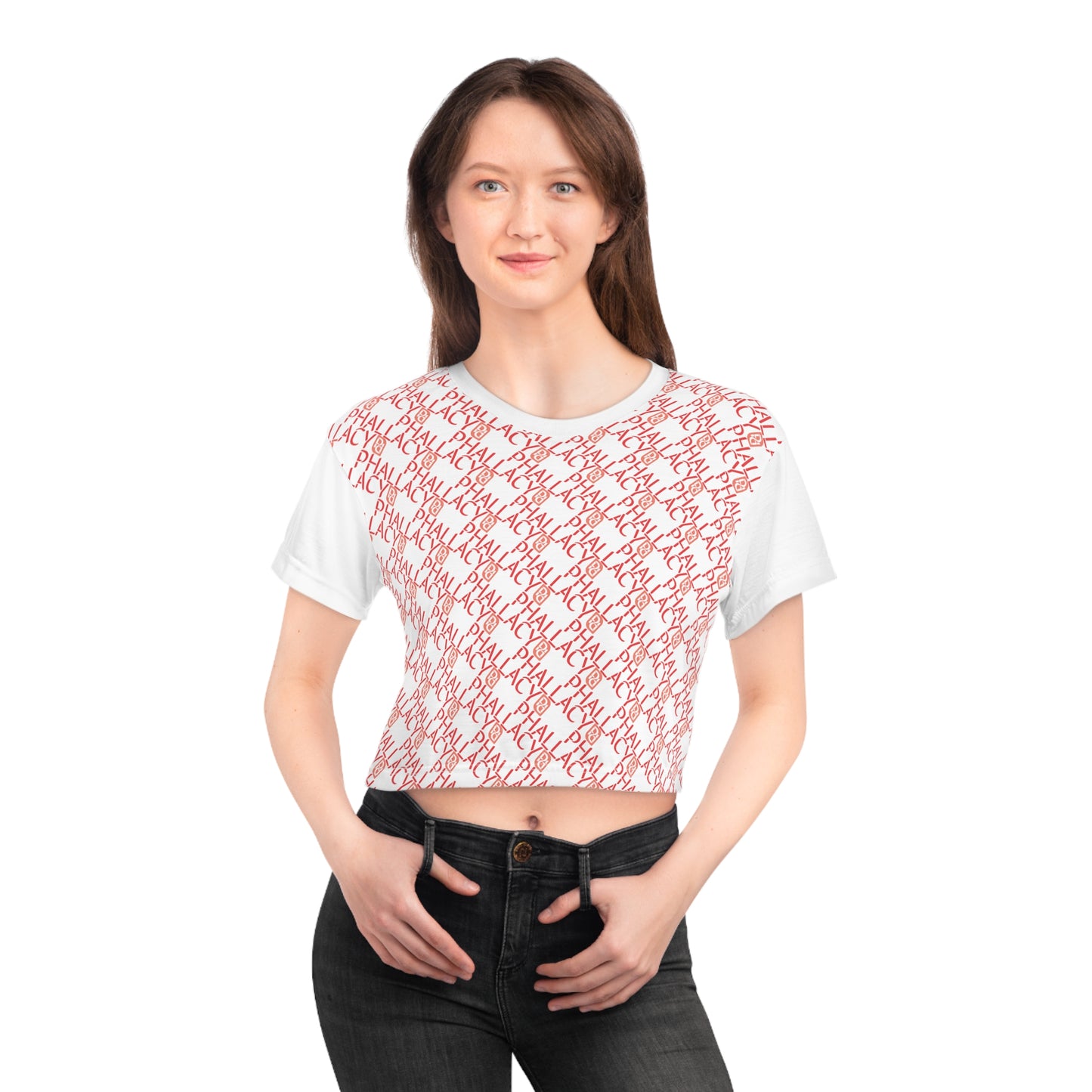 Phallacy Designer Cropped Tee