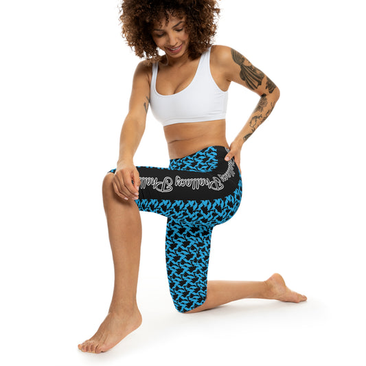 Phallacy WET Designer Capri Leggings (18+)