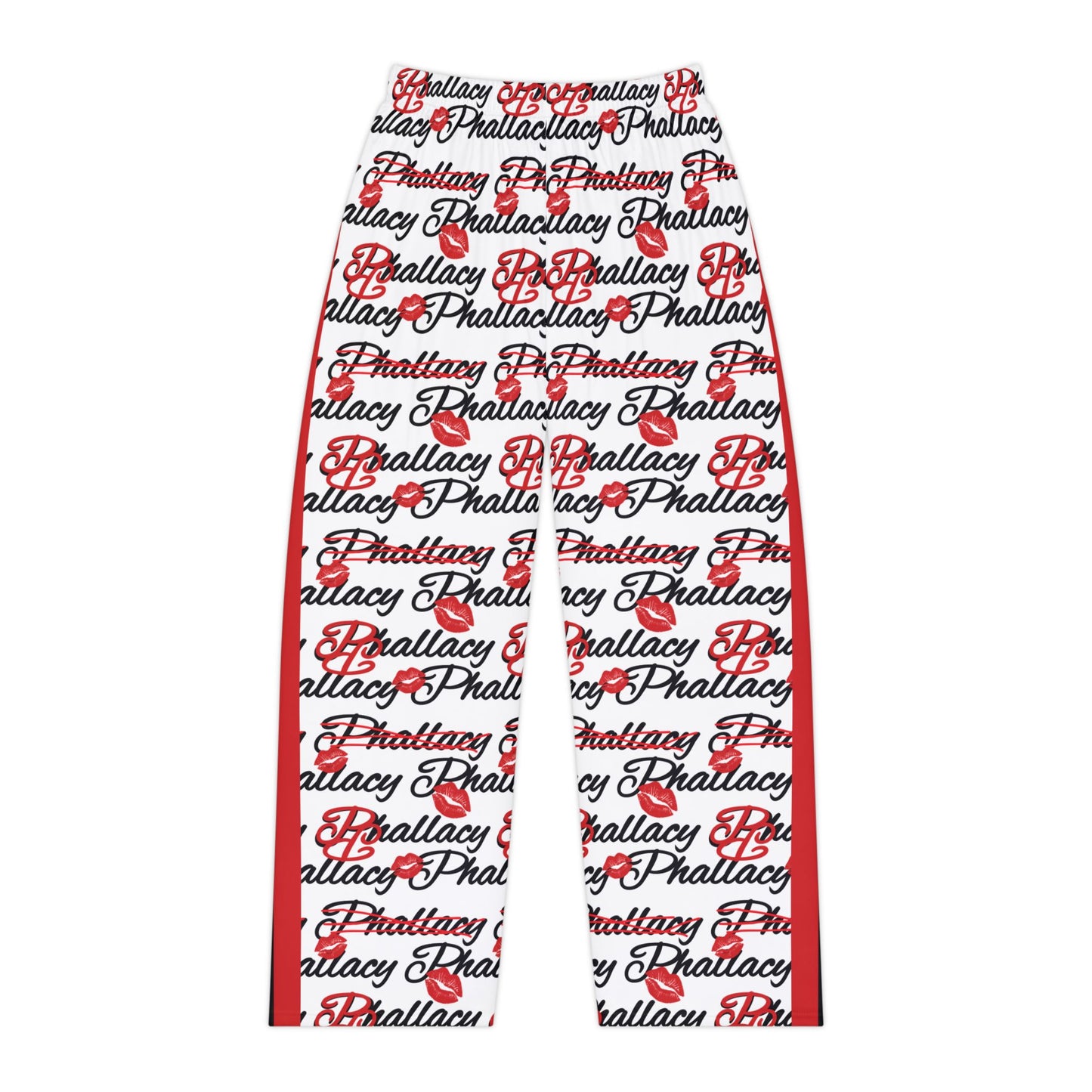 Phallacy Lips Women's Designer Pajama Pants