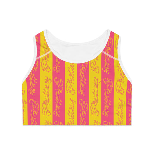 Phallacy Signature Designer Sports Bra - Perfect for Active Lifestyle