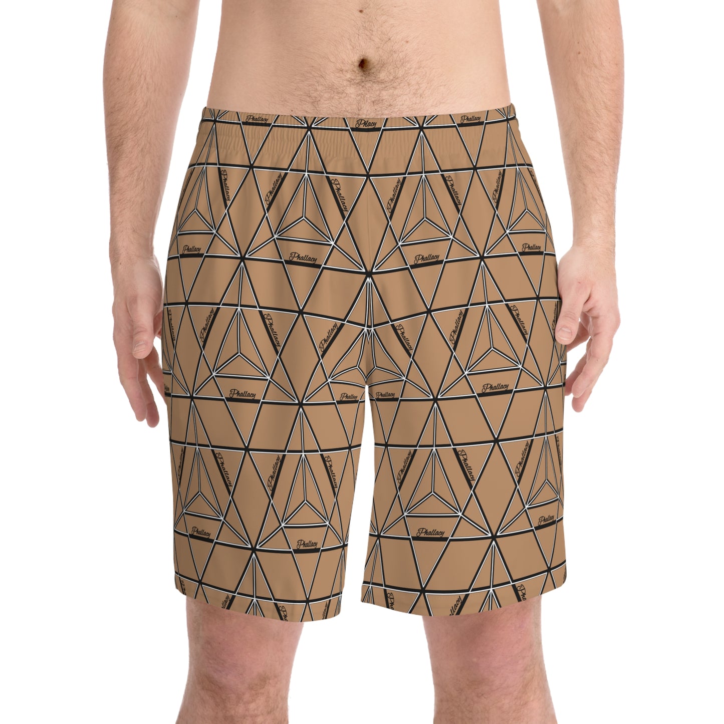 Phallacy DNA Designer Men's Beach Shorts