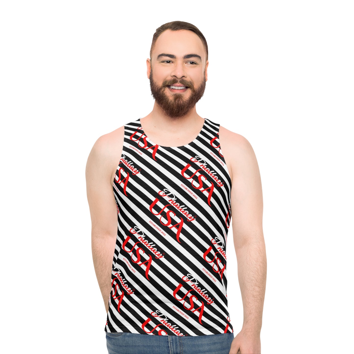 Phallacy Signature Designer Unisex Tank Top