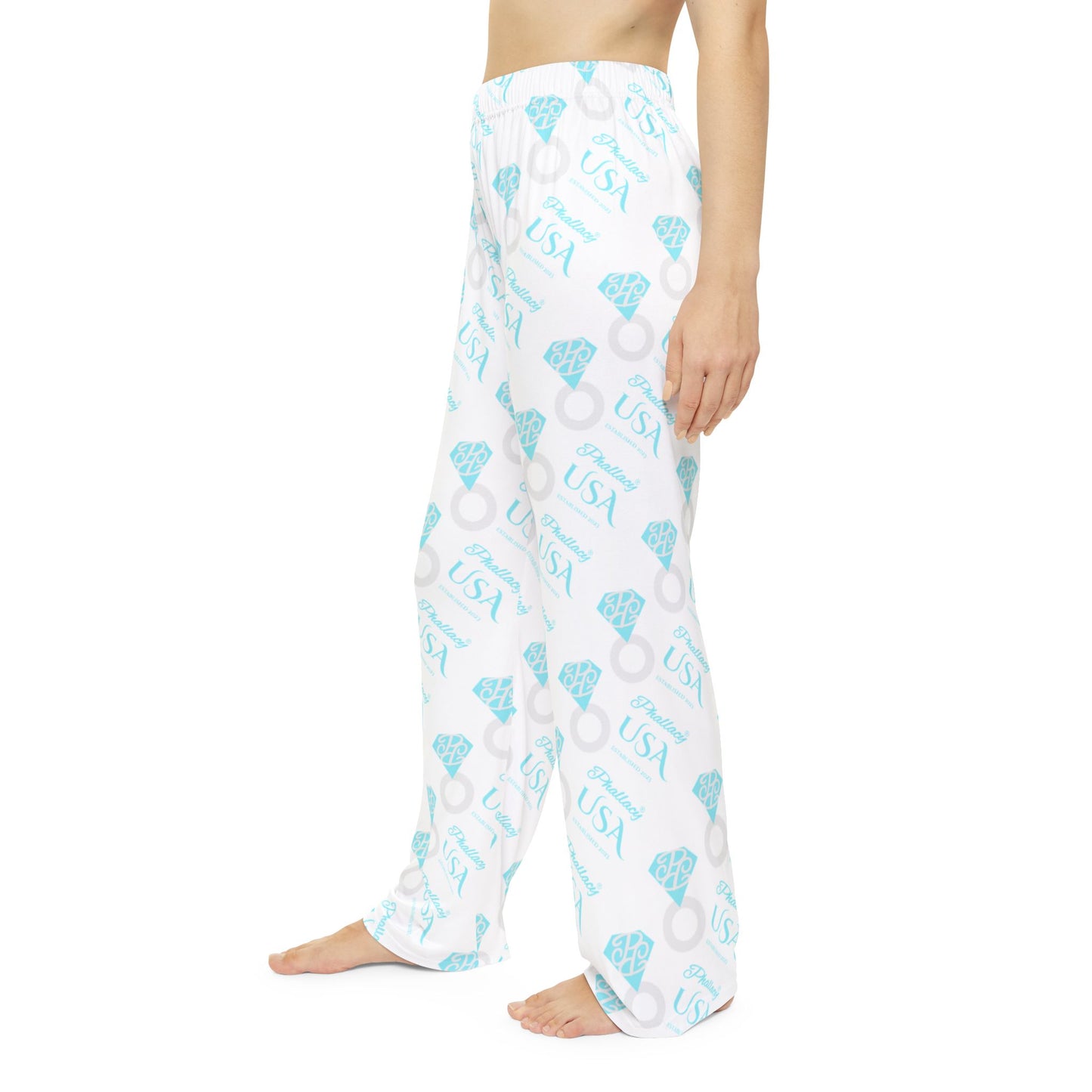Phallacy Diamond Designer Women's Pajamas