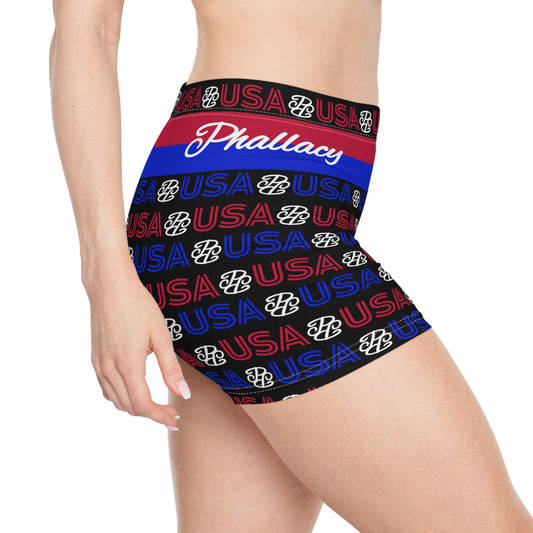 Phallacy DNA Women's Designer Booty Shorts