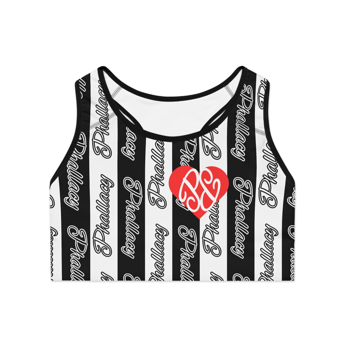 Phallacy Signature Designer Sports Bra - Perfect for Fitness Enthusiasts