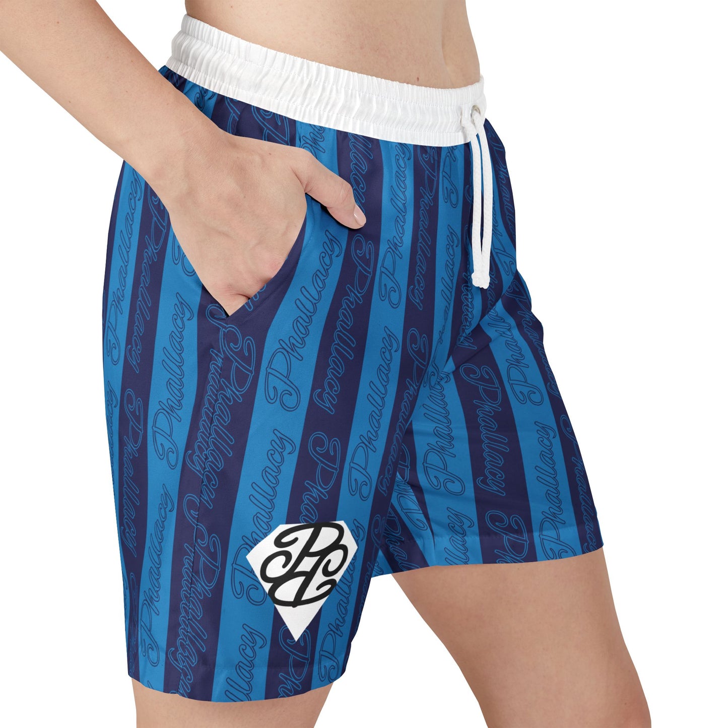 Phallacy Signature Designer Unisex Swim Shorts