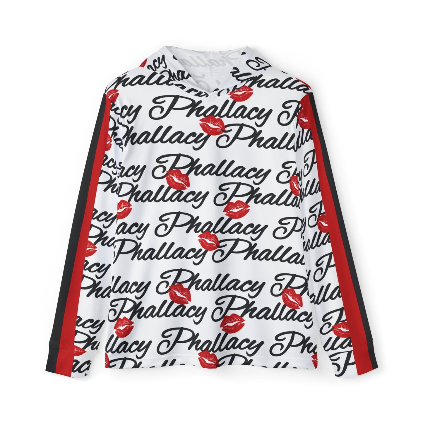 Phallacy Lips Men's Designer Sports Warmup Hoodie