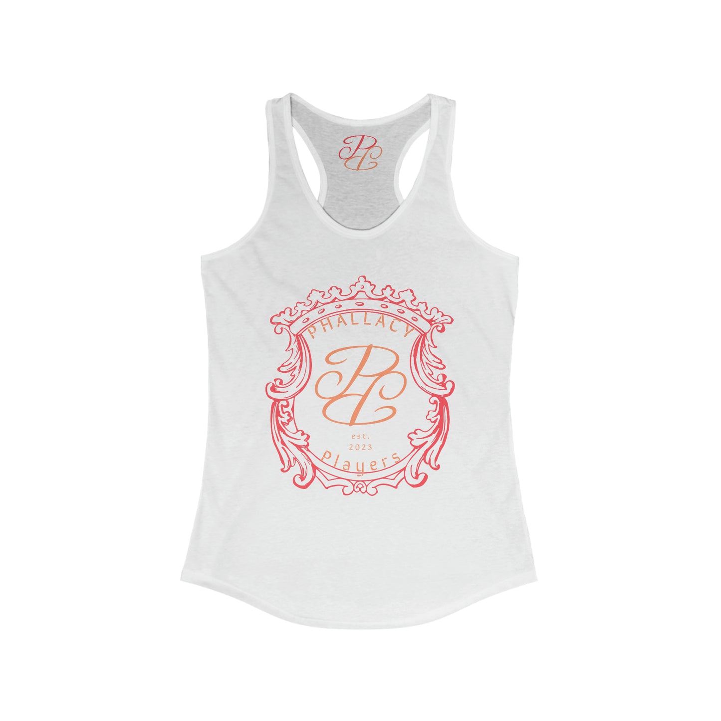 Phallacy Players Ideal Racerback Tank Top