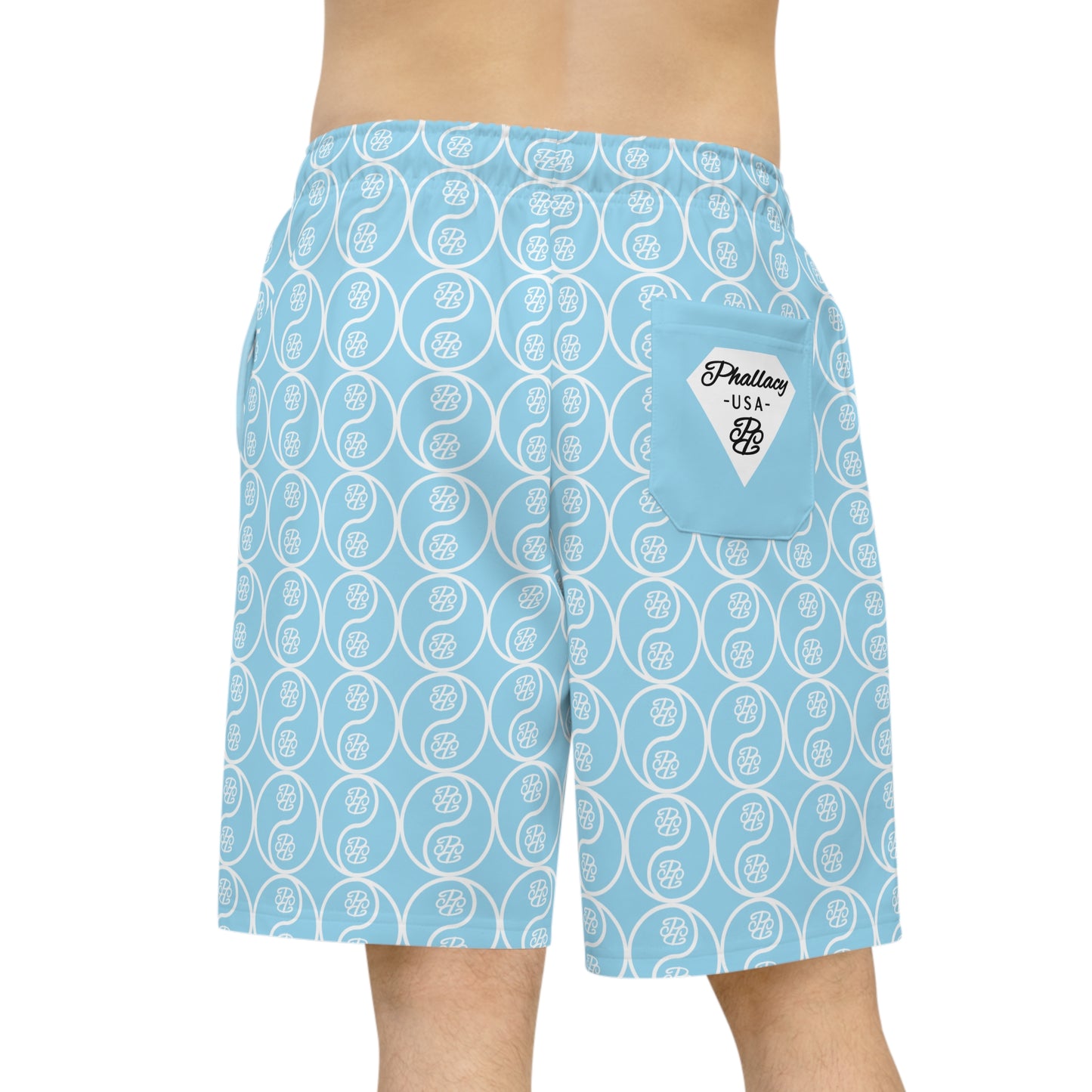 Phallacy Yin-Yang Designer Athletic Shorts