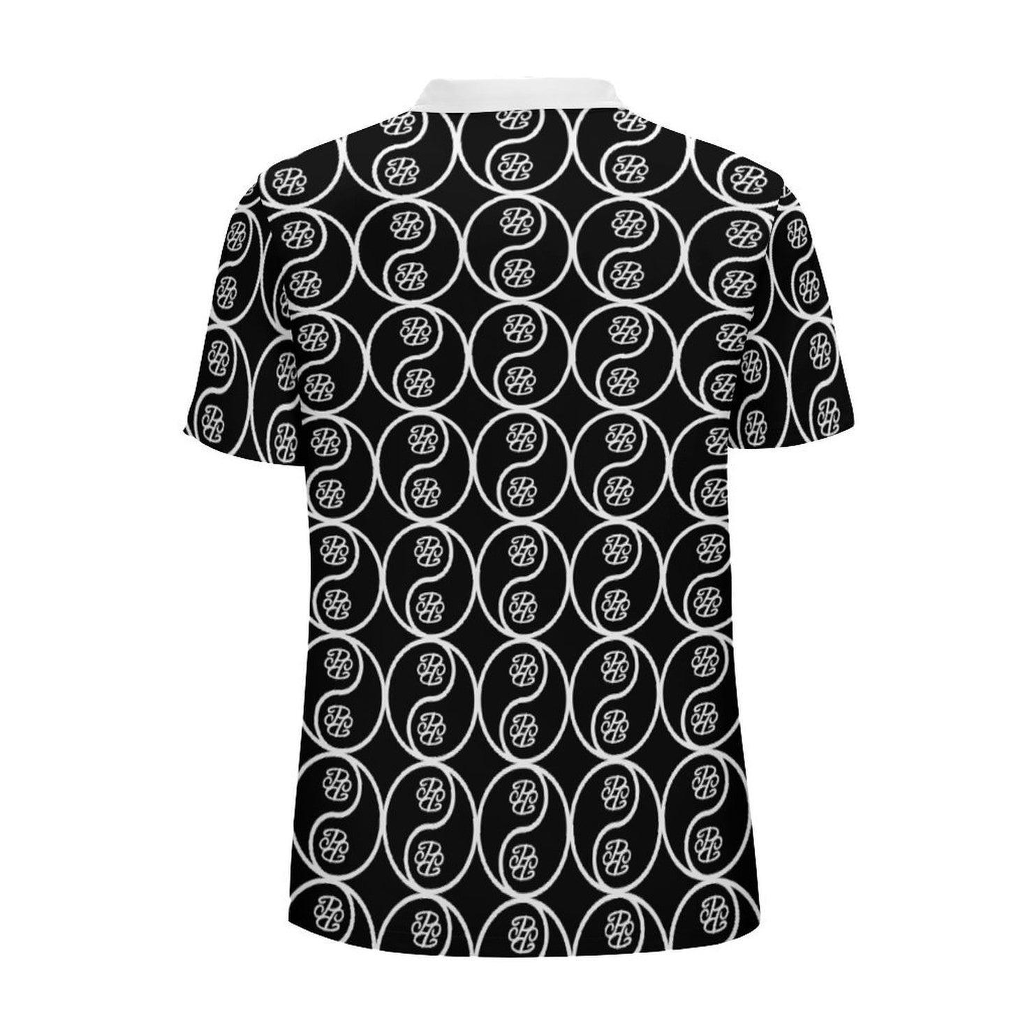 Phallacy Yin-Yang Designer Polo Shirt