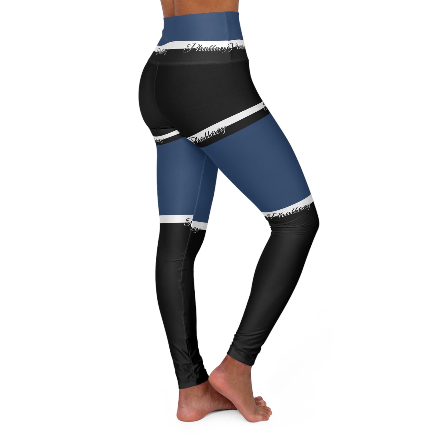 Phallacy Signature Designer High Waisted Yoga Leggings