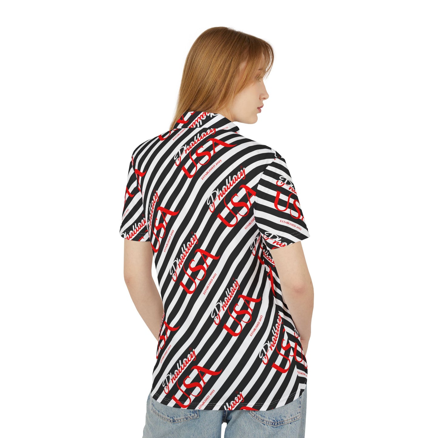 Phallacy Signature Designer Unisex Polo Shirt