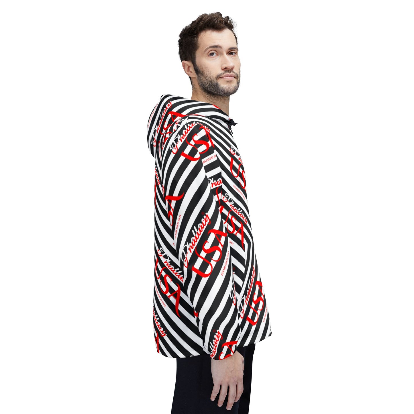 Phallacy Signature Designer Unisex Windbreaker Jacket