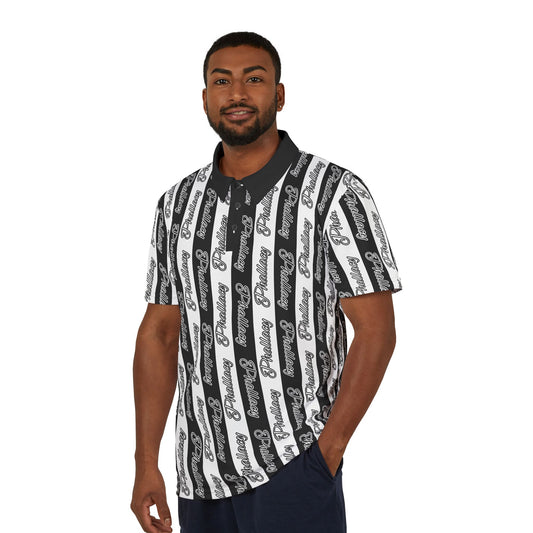 Phallacy Signature Designer Unisex Polo Shirt