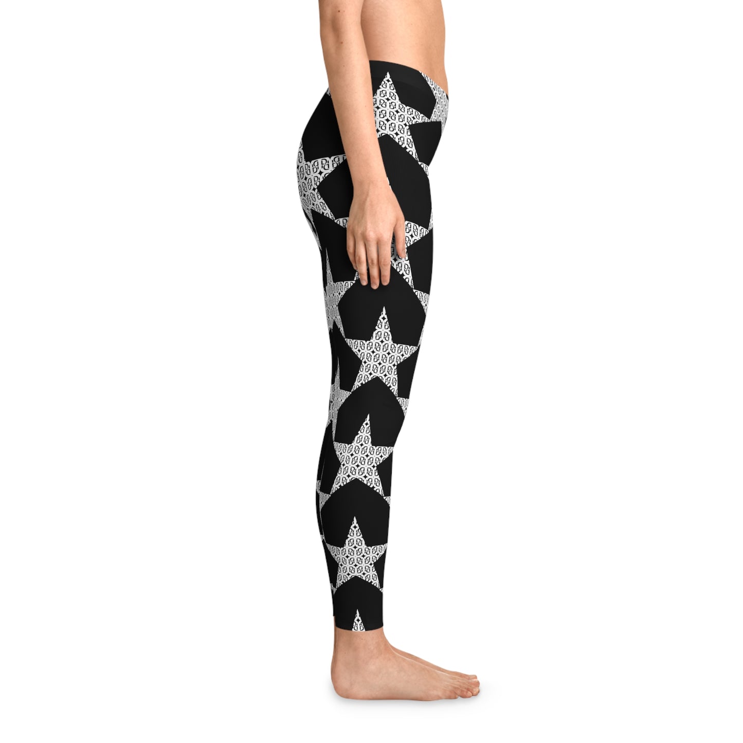Phallacy Star Designer Stretchy Leggings