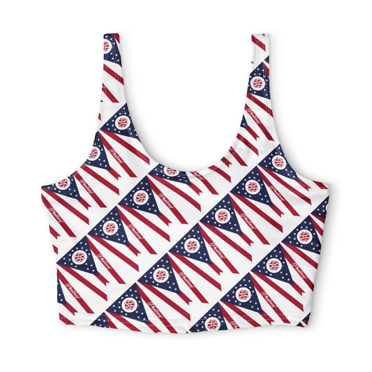 Phallacy Flag Designer Sports Bra