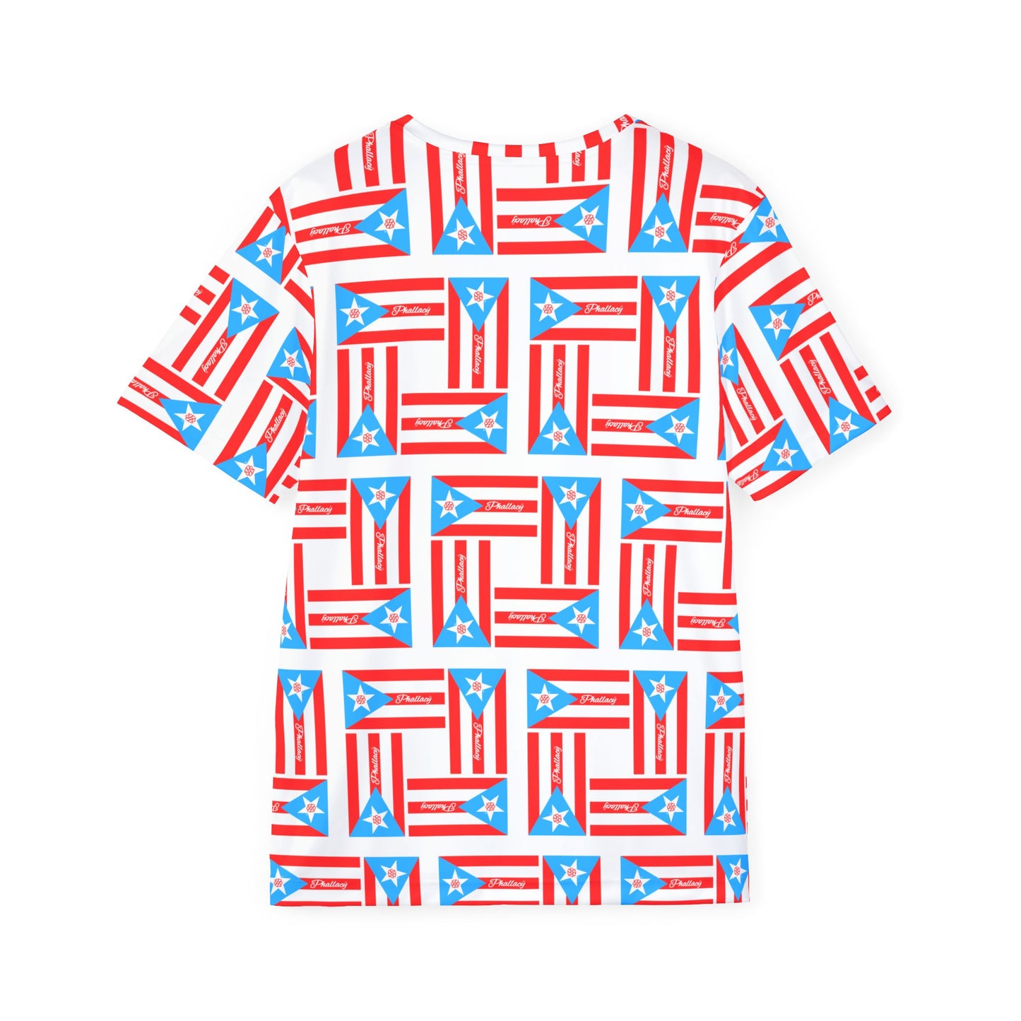 Phallacy Flag Men's Designer Sports Jersey | Puerto Rico Flag, Boricua, Puerto Rico Fashion