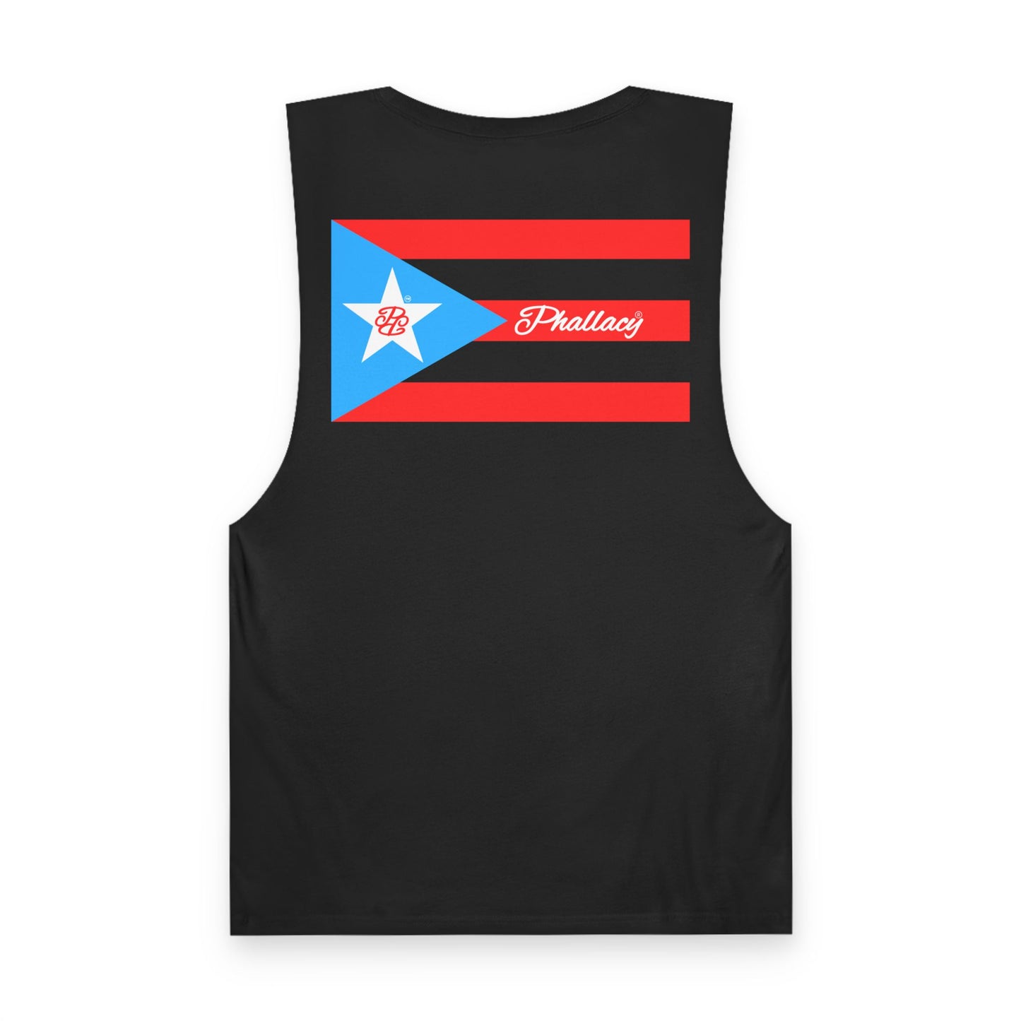 Phallacy Flag Unisex Designer Barnard Tank Top | Puerto Rico Flag, Boricua, Puerto Rico Fashion