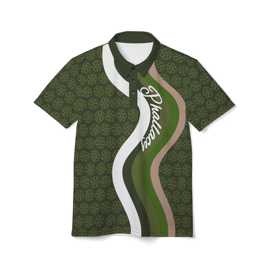 Phallacy Camo Designer Unisex Polo Shirt