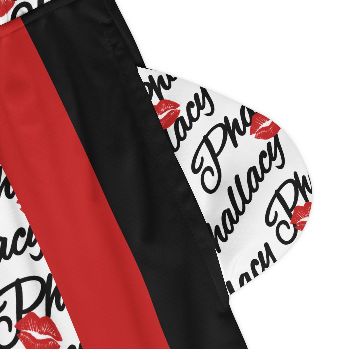 Phallacy Lips Men's Designer Performance Basketball Shorts