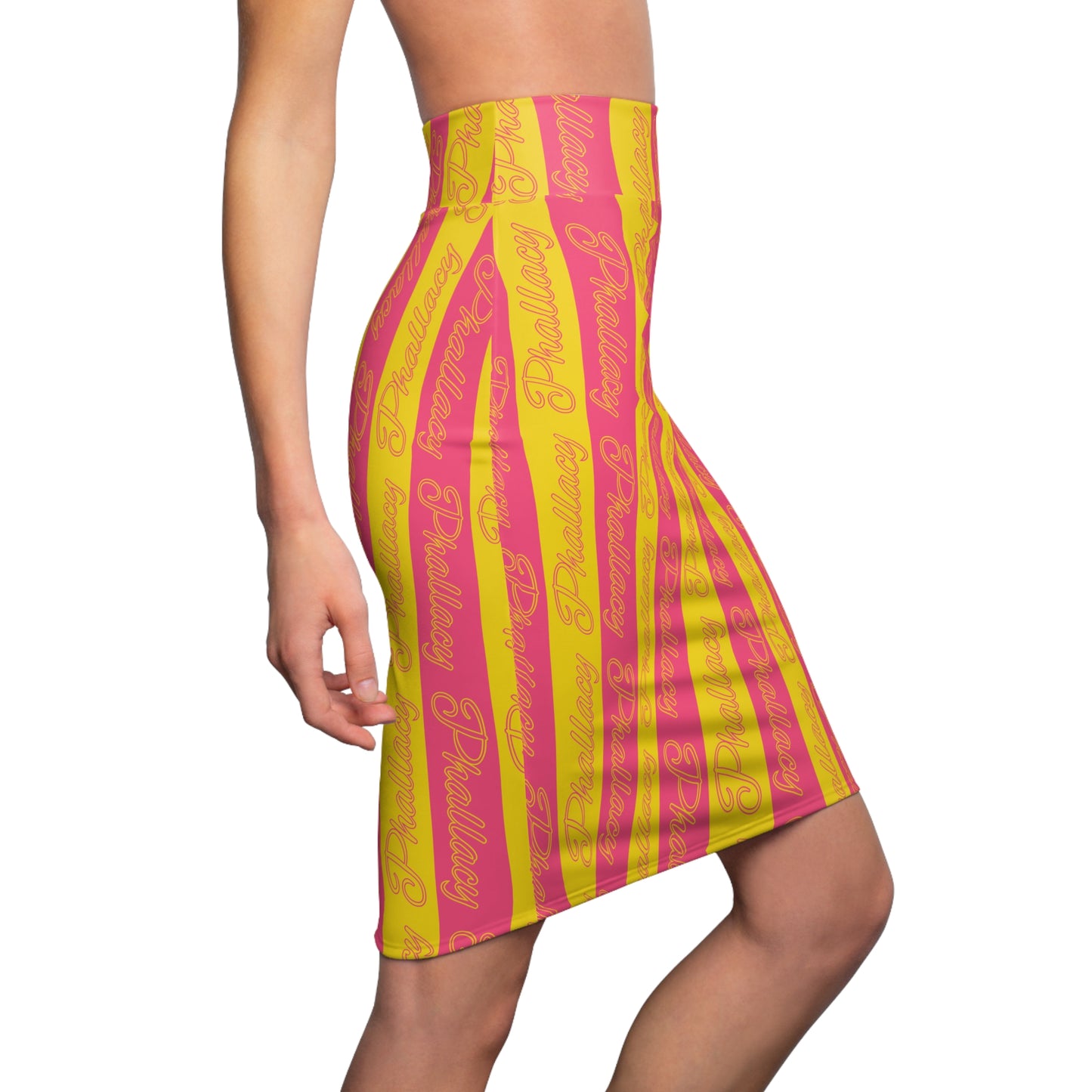 Phallacy Signature Designer Pencil Skirt - Stylish and Chic for Any Occasion