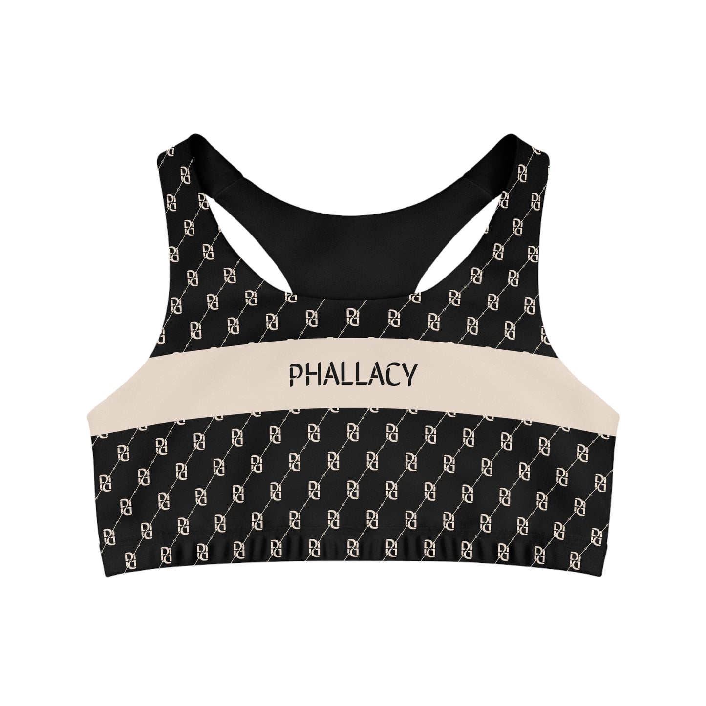 Phallacy Monogram Designer Seamless Sports Bra