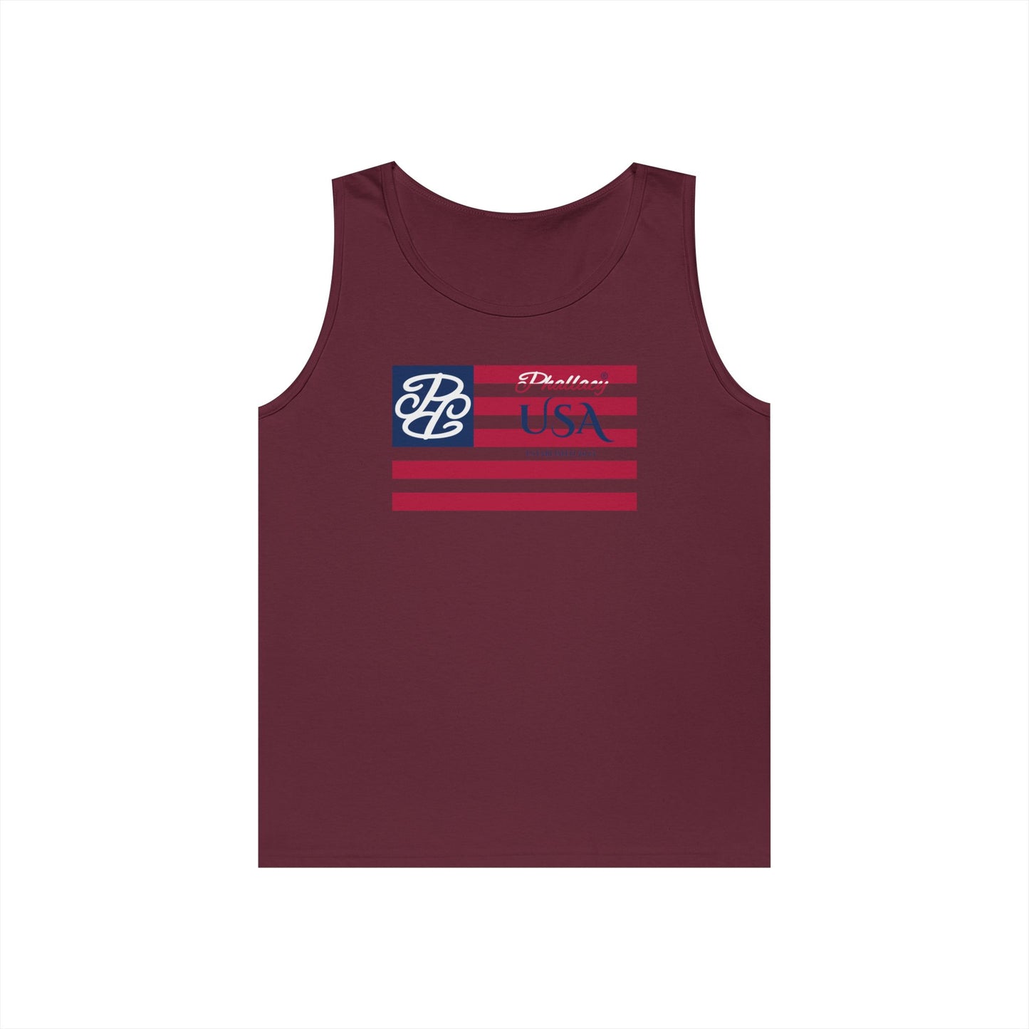 Phallacy Flag Designer Unisex Tank Top