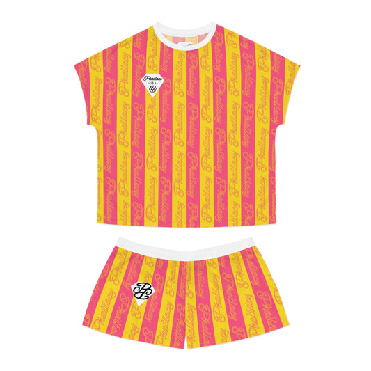 Phallacy Signature Designer Women's Short Pajama Set