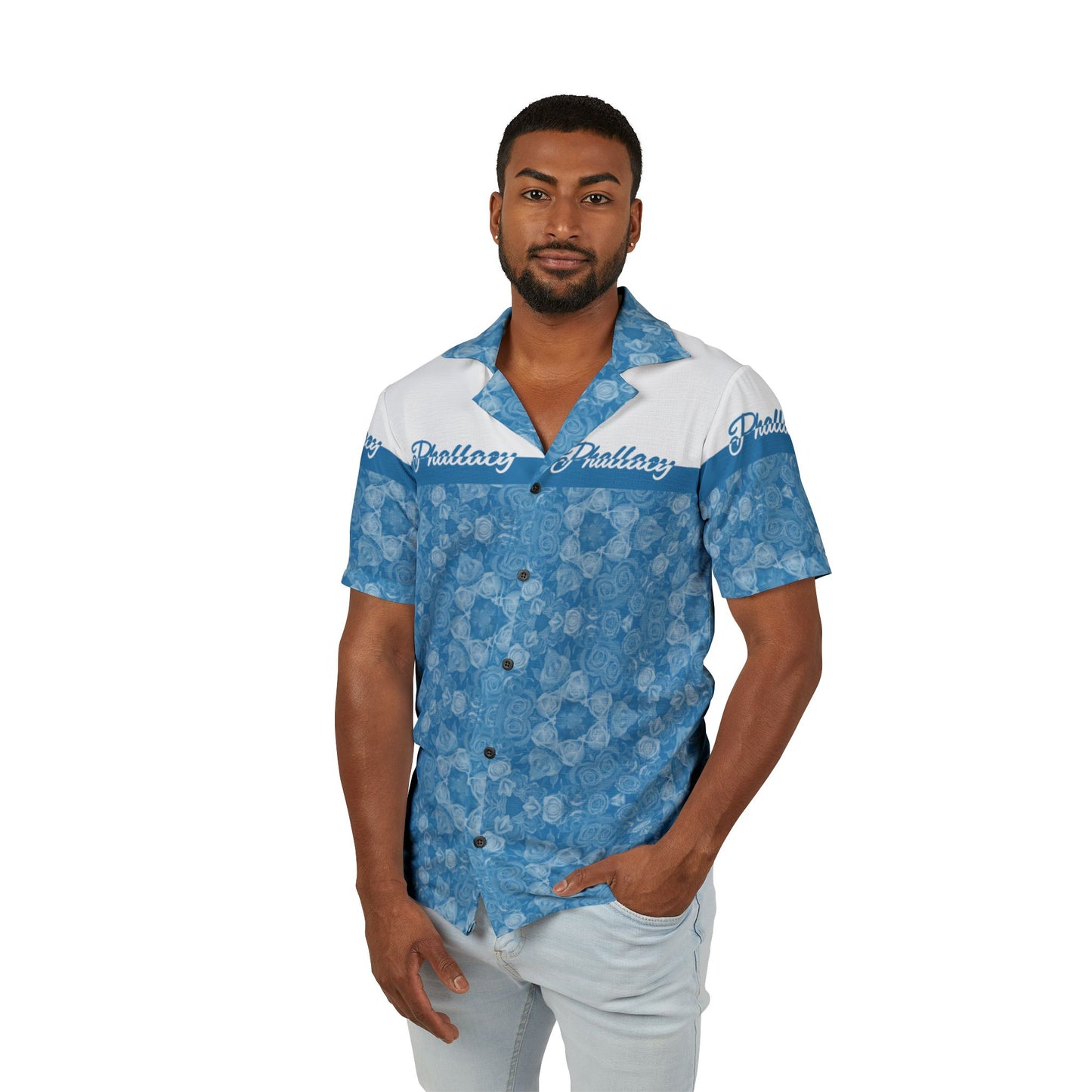 Phallacy XO Men's Designer Button Up Shirt