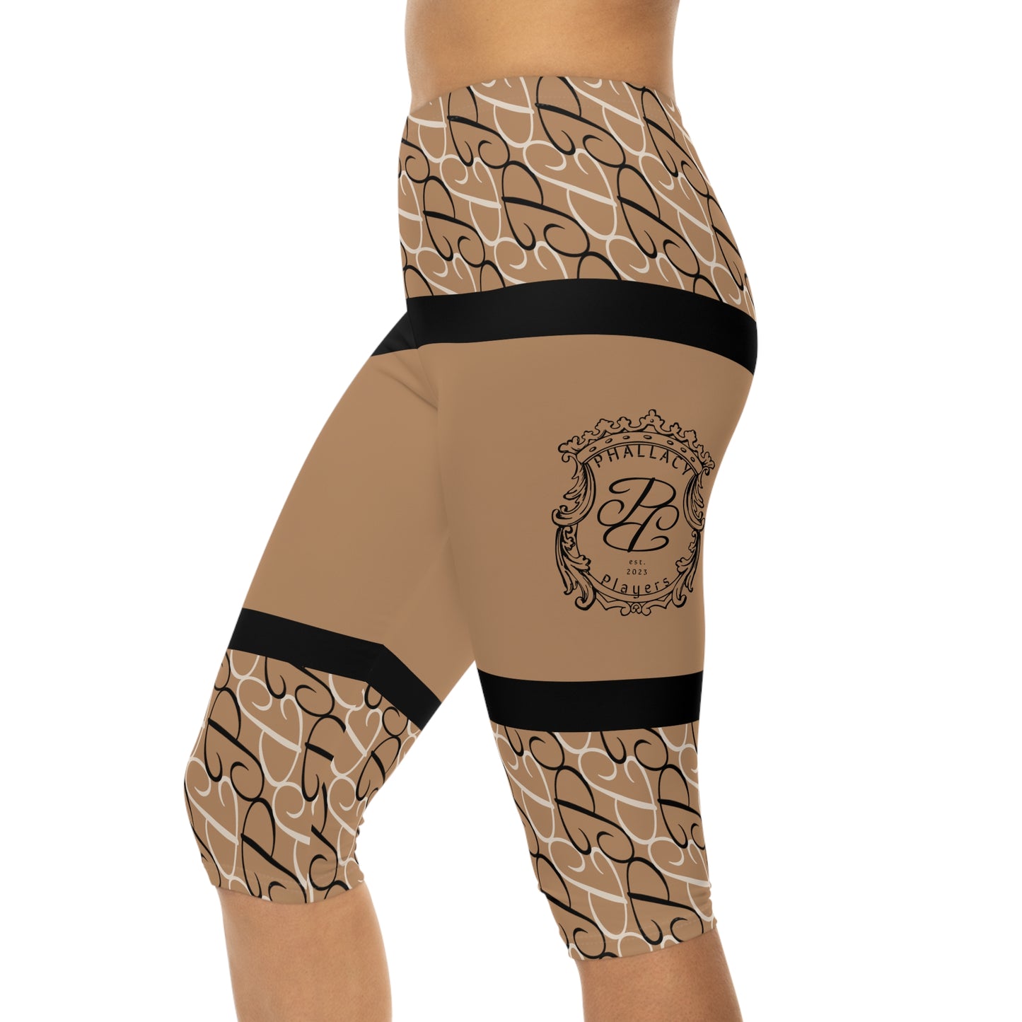 Phallacy Players Designer Capri Leggings