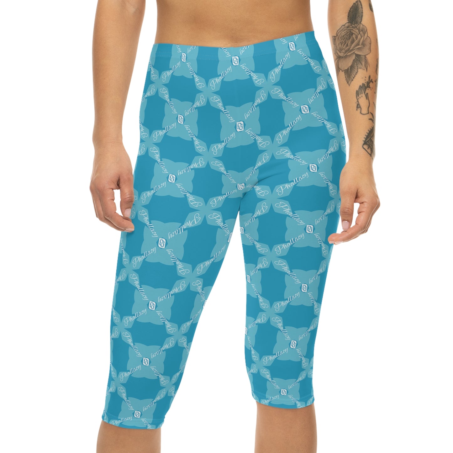 Phallacy XO Designer Capri Leggings