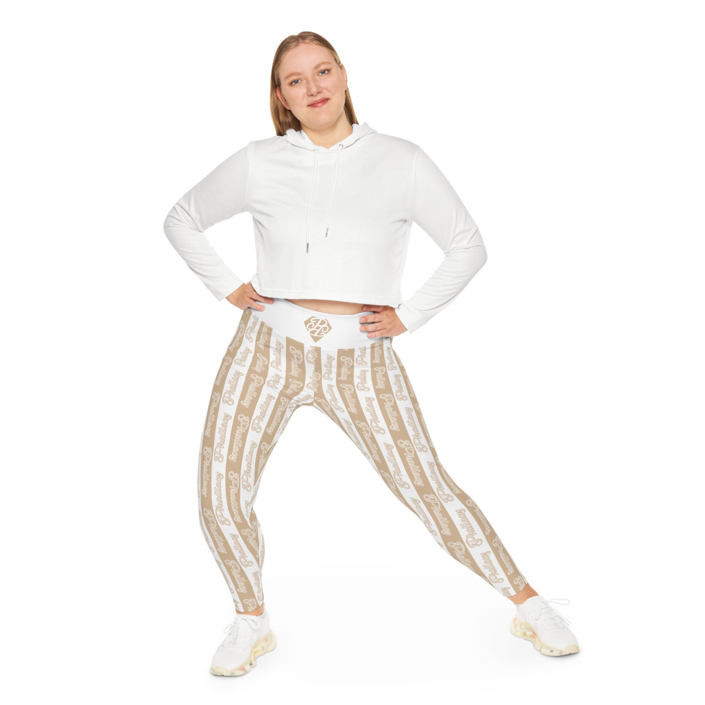 Phallacy Signature Designer  Plus Size Leggings for Women