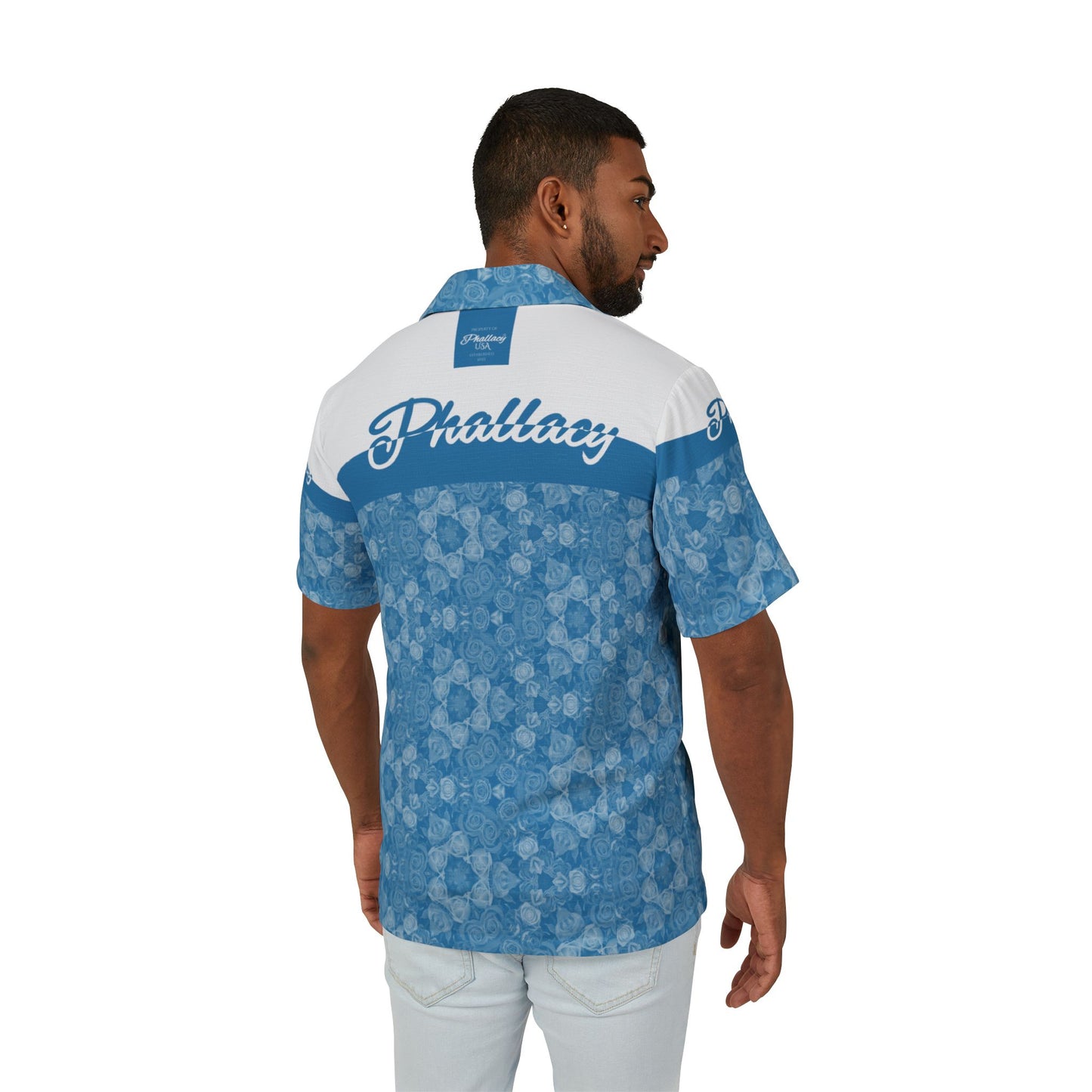 Phallacy XO Men's Designer Button Up Shirt