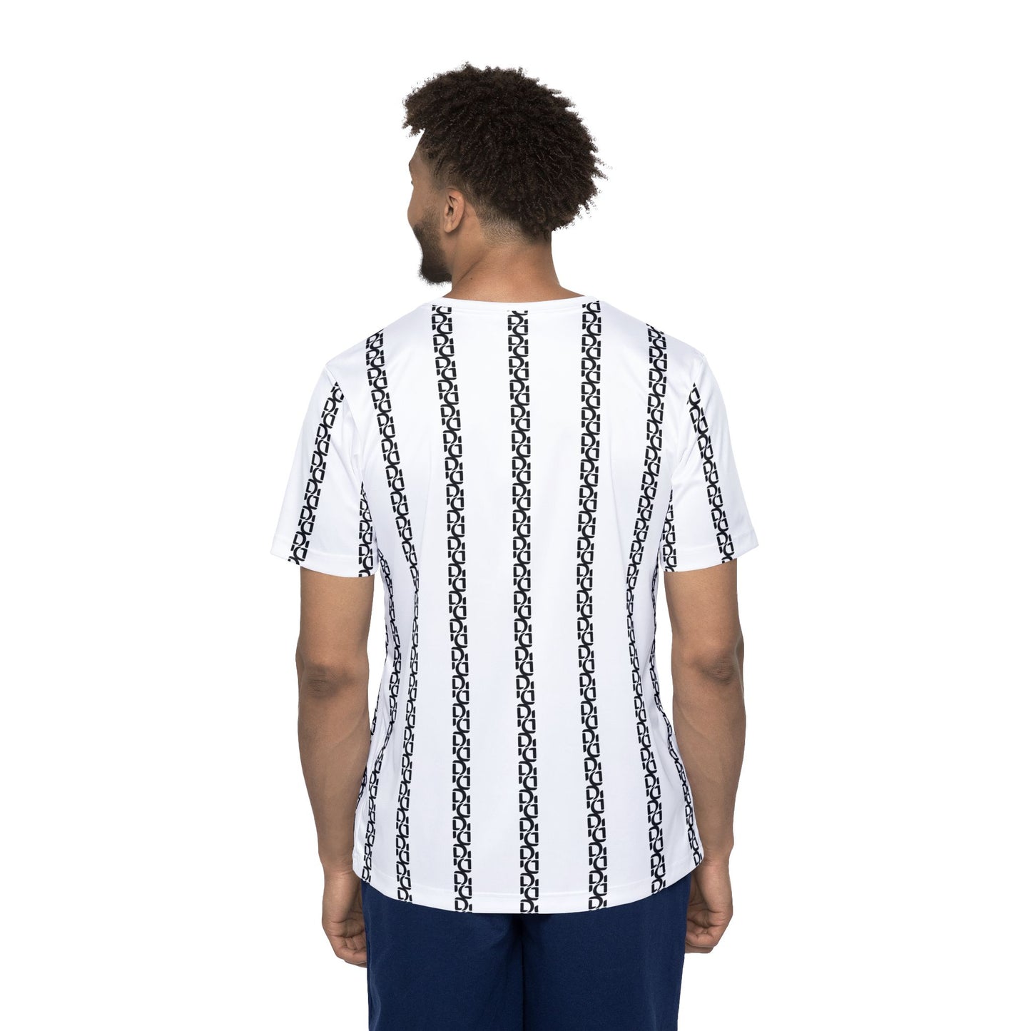 Phallacy Striped Designer Men's Sports Jersey