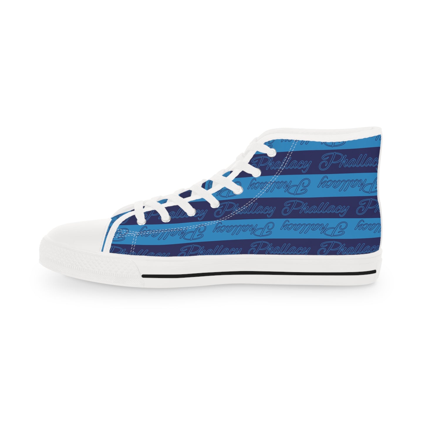 Phallacy Signature Designer Men's High Top Sneakers - Stylish Casual Footwear for Everyday Wear