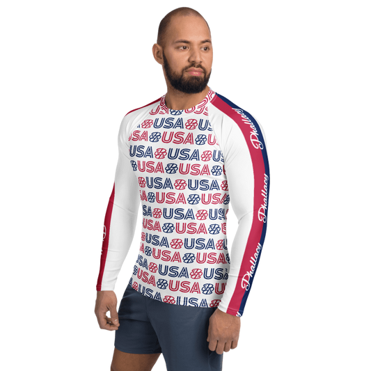 Phallacy USA Men's Designer Long Sleeve Rash Guard