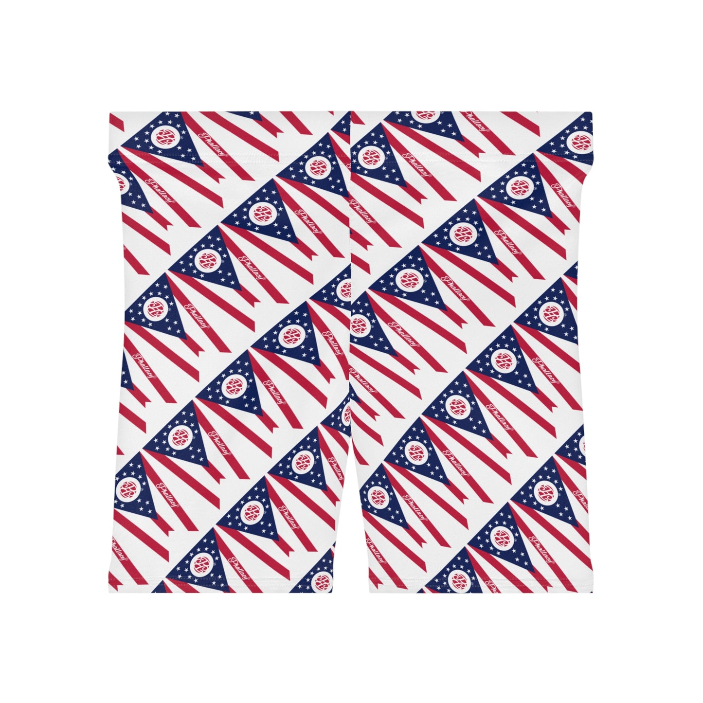 Phallacy Flag Women's Designer Biker Shorts